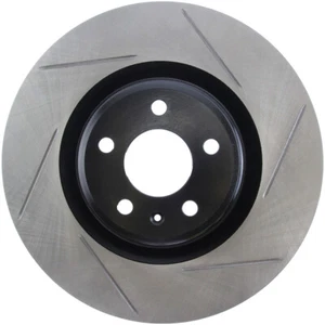 StopTech 126.33124SL Front Left Slotted Brake Rotor for 10-12 Audi S4 / 08-11 S5 - Picture 1 of 8