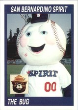 1990 San Bernardino Spirit Cal League Cards #xxx The Bug