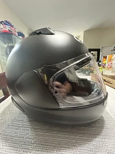 Arai Quantum-X Motorcycle Helmet - Matte Black - Size XL - Picture 1 of 14