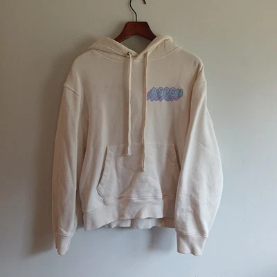 Citizens of Humanity Humanity With Haas Pullover Sudadera con Capucha Grande Blanco Aspen Foto 1 de 4