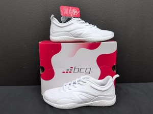BCG Youth Cheer Layout 2.0 Low Top Sneakers 170083 Girls Shoes US 3D White - Picture 1 of 12