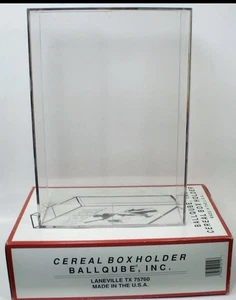 BallQube Cereal Box Holder Display Case Wheaties & Other Cereal Boxes NEW - Picture 1 of 3