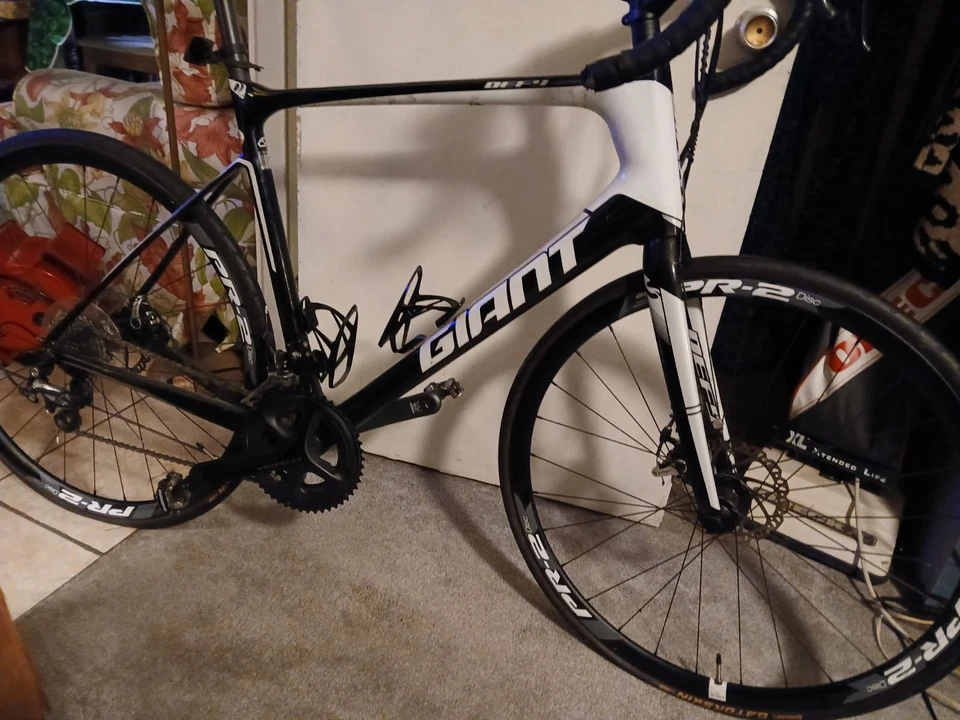 Bicicleta de Carretera 2015 Giant TXC Advanced Racing 55 cm Medio Carbono Ciclocross Envíos EE. UU. Foto 1 de 1