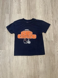 Camiseta de fútbol americano para niños Chicago Bears talla infantil pequeña deportiva gráfica NFL - Imagen 1 de 2