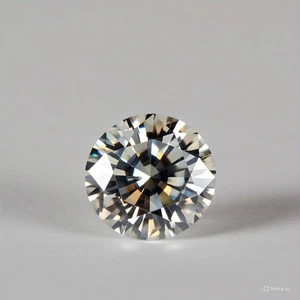 Loose 10 Carat Round Cut Natural D Color Lab Grown CVD Diamond VVS1 Certified - Picture 1 of 12