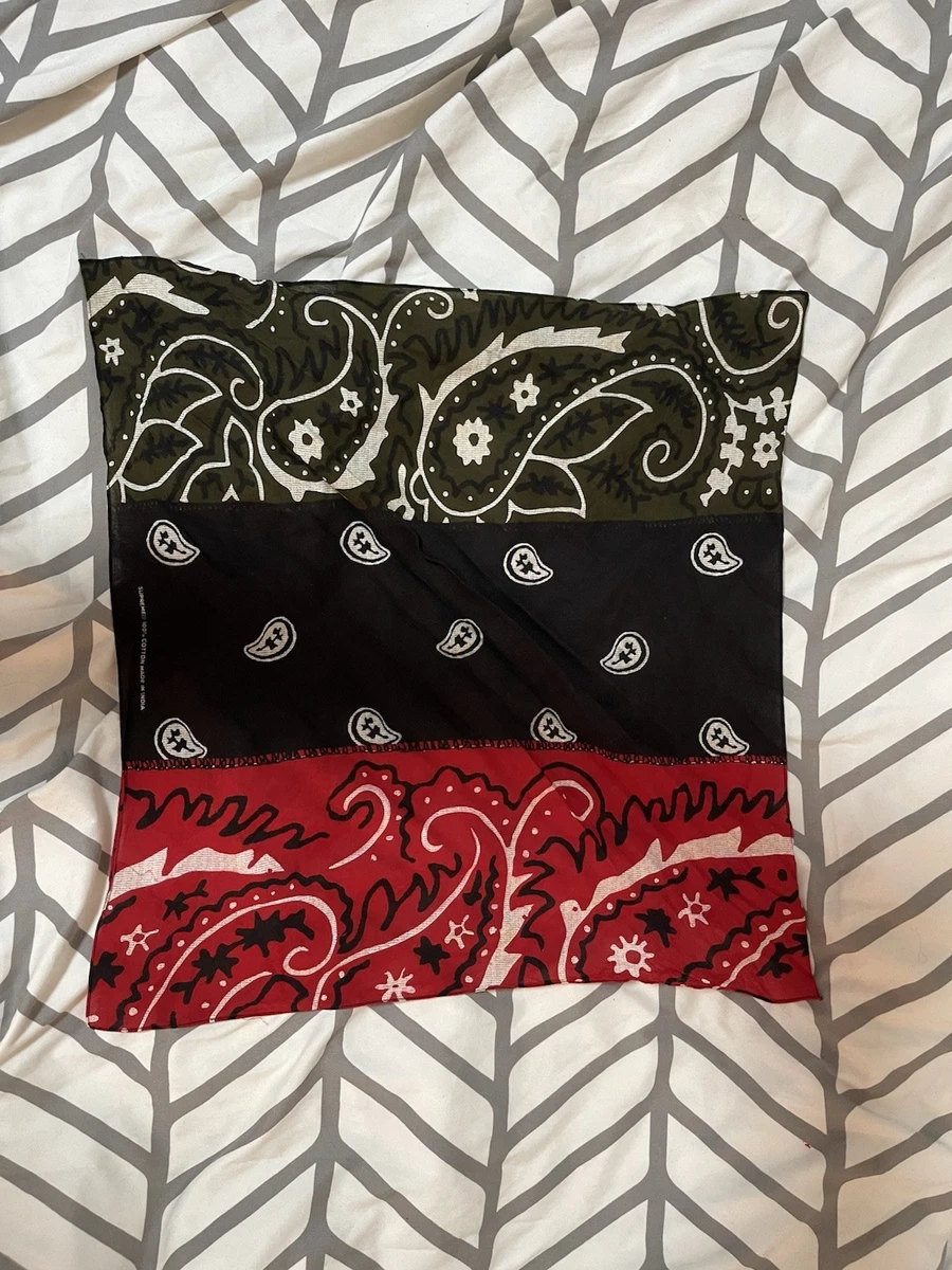Supreme Bandana Scarves for Men for sale - eBay