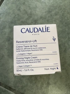 Caudalie Resveratrol-Lift Straffende Nachtcreme 1,6 flüssige Unzen/50 ml Versiegelt Neu im Karton - Bild 1 von 8