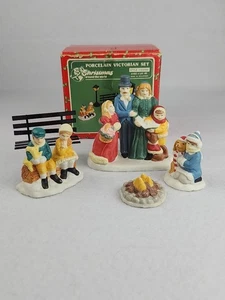 Vintage House Of Lloyd Christmas Around The World Victorian Set #530184 1989 EUC - Picture 1 of 20
