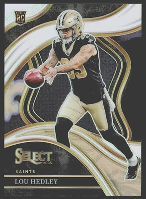 2023 Panini Select #240 Lou Hedley Silver Prizms Die Cuts - Image 1 of 2