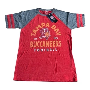 FANATICS Tampa Bay Buccaneers Adult S Red Shirt - Picture 1 of 5