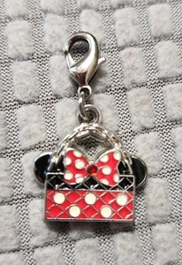 Neu Selten Disney Charm It! Charmed In The Park Minnie Mouse Handtasche Rot Rarität - Bild 1 von 2