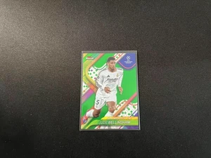 2024-25 Topps Finest UCC Soccer Green Refractor #5 Jude Bellingham 02/99 - Picture 1 of 2