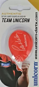 UNICORN AUTHENTIC PETER MANLEY SIGNATURE XTRA DART FLIGHTS - Picture 1 of 2