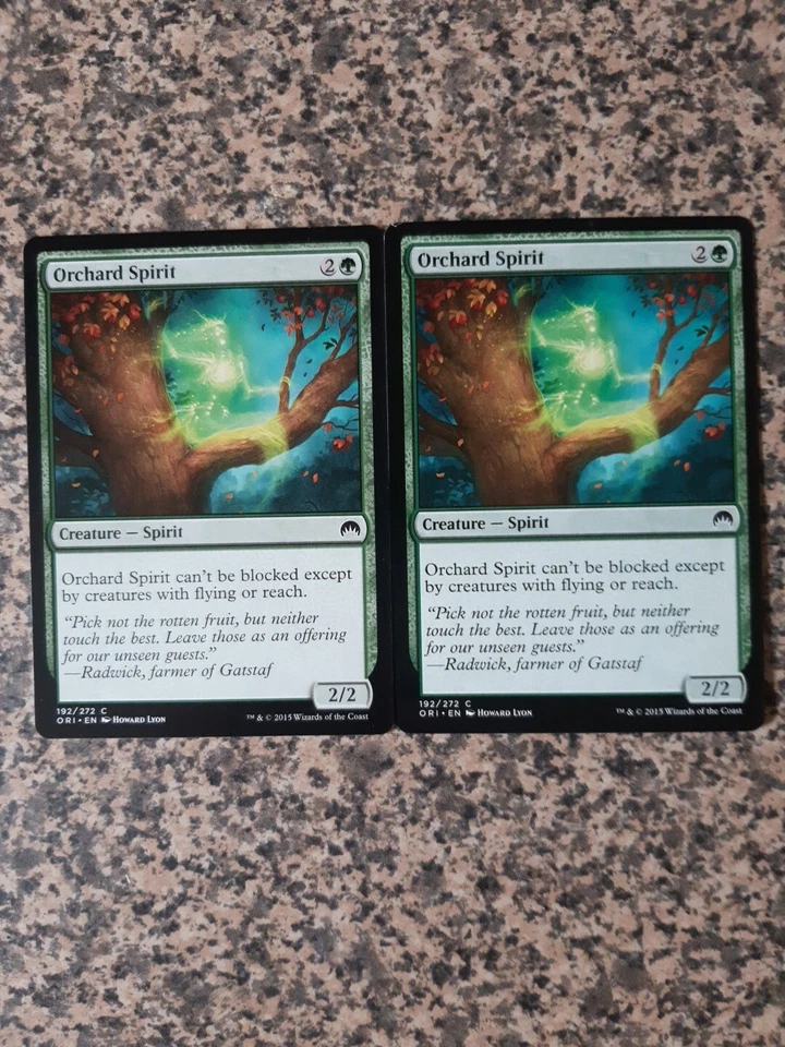MTG - 2 x Orchard Spirit - Magic Origins - Image 1 of 1