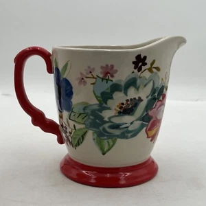 Pioneer Woman Stoneware Spring Bouquet Melody 4 Cup Measuring Pitcher New W/ Tag - Picture 1 of 12