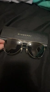 Burberry BE 3080 Light Gold/Brown Shaded Polarized (1145/T5) Sunglasses - Picture 1 of 4