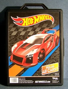 Tara Toy - Hot Wheels 48-Car Case - Storage & Carrying Case w/Handle - EUC - Picture 1 of 3
