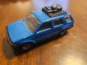Matchbox Vauxhall Frontera Blue 1994 1/64 Diecast - Picture 1 of 5