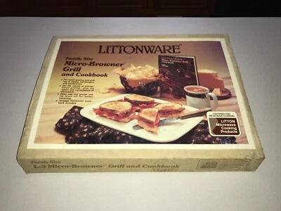Litton Littonware L-3 Family Size Micro-Browner Grill Microwave Ovenware NEW - Image 1 of 4