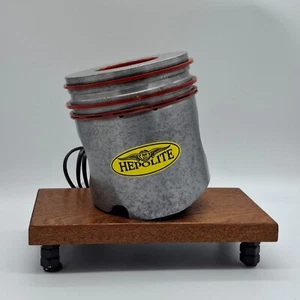 Custom made Hepolite Piston Desk Lamp Mancave Garage - Picture 1 of 5