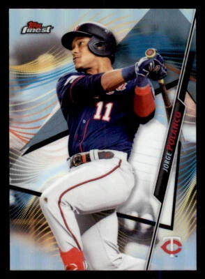 2020 Finest Refractors #15 Jorge Polanco - Image 1 of 2