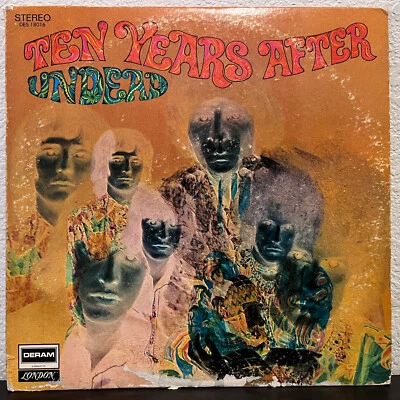 TEN YEARS AFTER - Undead (Deram) - 12" Vinyl Record LP - VG - Image 1 of 3
