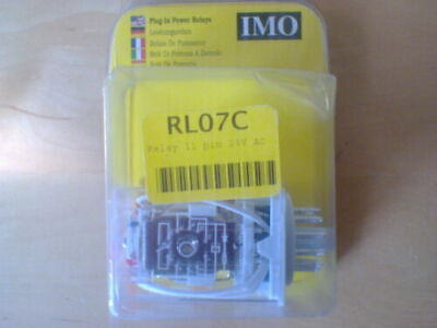 IMO Precision Controls RL07C 11 Pin 3 Pole 24AC Relay • 4.75£