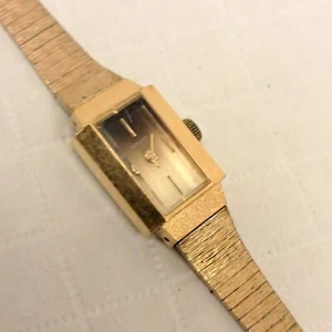 CITIZEN 56-1126 Japan Gold Tone Quartz Women's Wrist Watch New Battery - Picture 1 of 8