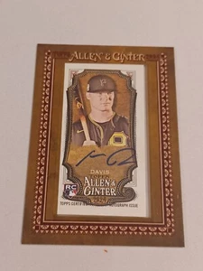 2024 allen and ginter Henry Davis Auto Card MA-HD Rookie - Picture 1 of 2