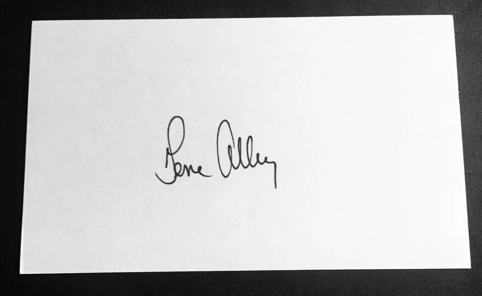 Pittsburgh Pirates World Series 1971 Gene Alley autografiado firmado 3x5 Foto 1 de 1