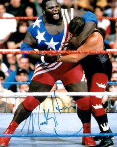 Mark Henry Signed WWE Pro Wrestling 8x10 Photo Wrestler HOF Jerry Lawler WWF - Picture 1 of 4