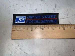CUSTOM MADE Embroidered USPS Postal Service BLACK Patch Iron On and/or Sew On - Bild 1 von 1