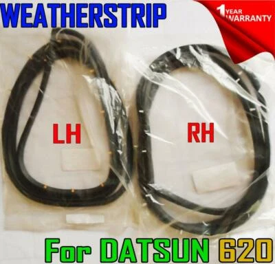 FOR DATSUN 620 TRUCK PICKUP 2 DOOR TRIM WEATHERSTRIP RUBBER SEAL LH & RH PAIR Foto 1 de 4