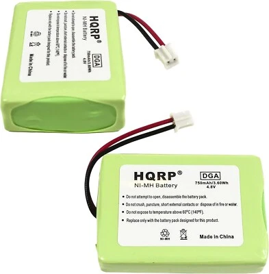 HQRP Two Battery Compatible with SportDog HoundHunter 3200 model SD-3200 SR200-IH