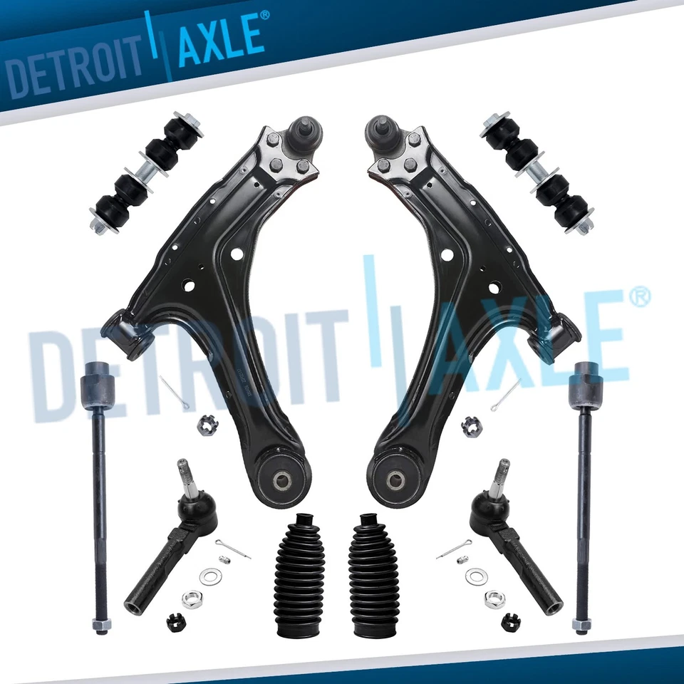 Barra estabilizadora brazo de control inferior delantero de 10 piezas para Grand Am Malibu Alero 1999-03 Foto 1 de 4