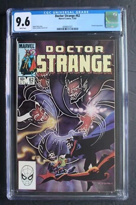 Doctor Strange #62 Death of Dracula, Lilith 1983 Darkhold Hannibal Blade CGC 9.6 Foto 1 de 2