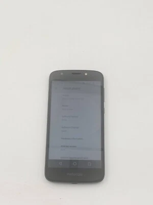 Motorola Moto e5 play XT1921-5 Unlocked 16GB Black Excellent Condition Sprint — 第 1/4 张图片