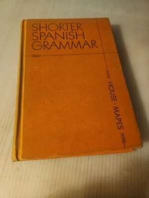 Vintage 1941, "Shorter Spanish Grammar" State University Of Iowa, Hardcover  - Image 1 of 4