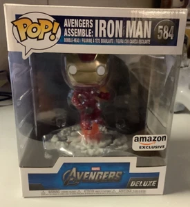 Funko Pop Avengers Assemble - Iron Man - Amazon Exclusive - Vinyl Figure - #584 - Picture 1 of 6