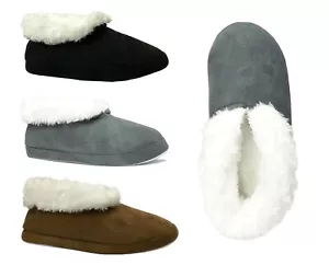 New Women Classic House Slipper Boot Shoe Faux Fur Nice Warm Comfortable-3010L - Picture 1 of 9