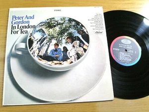 STEREO 60s ROCK LP - PETER & GORDON - CAPITOL 2747 - "IN LONDON FOR TEA" - Picture 1 of 3