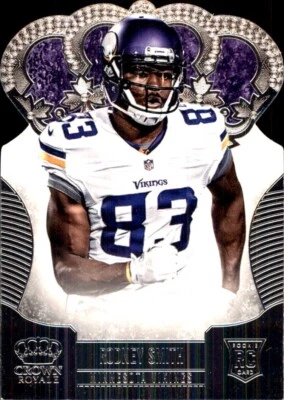 2013 Crown Royale #183 Rodney Smith RC MINNESOTA VIKINGS FSU SEMINOLES ROOKIE - Image 1 of 2