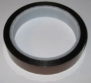 High Temperature Polyimide Film Kapton Tape - 3/4" Wide - 1 Mil Thick Film  .001 - Picture 1 of 4