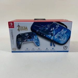 PowerA Enhanced Wireless Controller and Zelda Protection Case For Switch - Picture 1 of 8