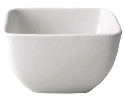 Four (4) Better Homes ~ ANDERSON CREAM ~ Stoneware ~ 5.65" Square Bowls - Image 1 of 4