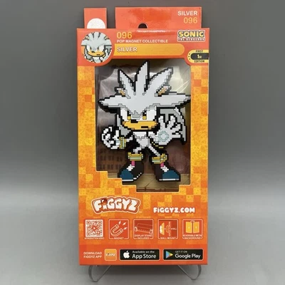 FiGGYZ Silver Sonic #096 Pop Magnet Coleccionable Primera Edición - NUEVO EN CAJA Foto 1 de 4