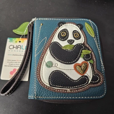 Chala - Panda - Zip-Around Wallet - 839NP7 - Imagem 1 de 2