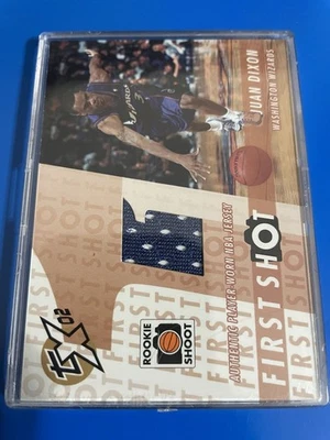 Juan Dixon 2002-03 Topps Xpectations First Shot Player Worn Jersey Wizards - Image 1 of 2