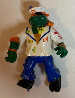 Figura de acción de colección Teenage Mutant Ninja Turtles 4,5" - Guardiamarina Mike Foto 1 de 2