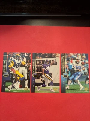 1996 Upper Deck Chris Carter, Henry Ellard, Webster Slaughter - Image 1 of 4